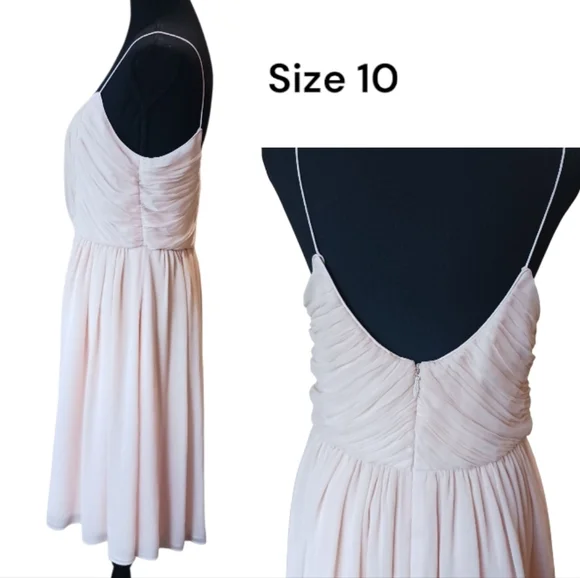 BHLDN Giselle Pleated Chiffon Dress - Picture 10 of 14